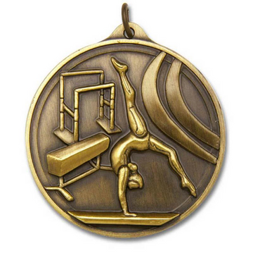 1-M2180 Gymnastics Medal