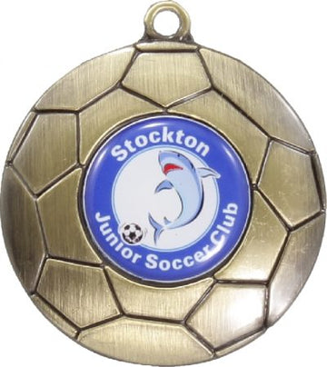 M213 Soccer Insert Medal