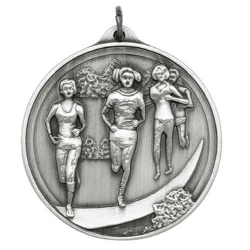 M2167G Cross Country Female Medal