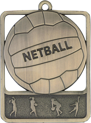 MR911G Netball Medal