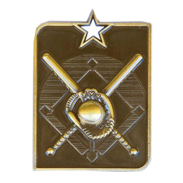 MR9130G Baseball Medal