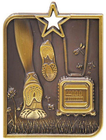 MR9168G Cross Country Medal